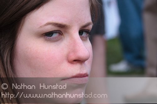 Julia Miller looking radiant at the Colorado Irish Festival